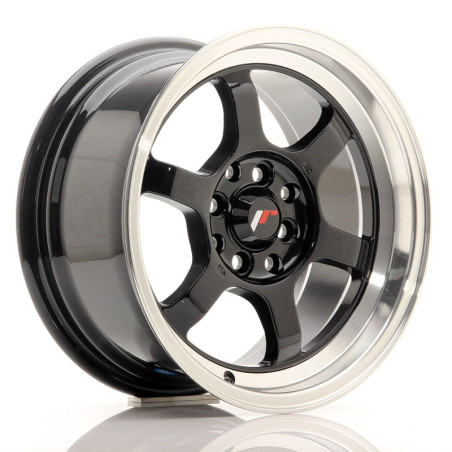 LLANTA JAPAN RACING JR12 15''X7,5 ET 26 4X100 4X108 CB 73,1 BLACK
