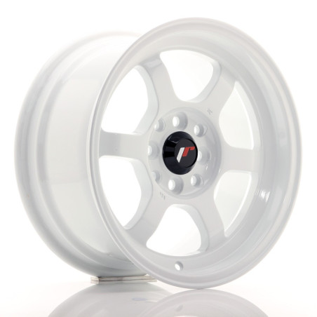 LLANTA JAPAN RACING JR12 15''X7,5 ET 26 4X114,3 4X100 CB 73,1 BLANCO