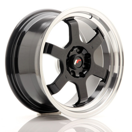 RIM JAPAN RACING JR12 16X8 ET 15 4X100 4X114.3 CB 73.1 BLACK