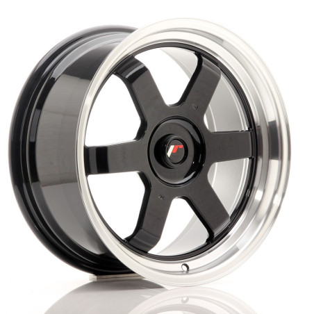 RIM JAPAN RACING JR12 17X8 ET 35 BLANK CB 74,1 BLACK