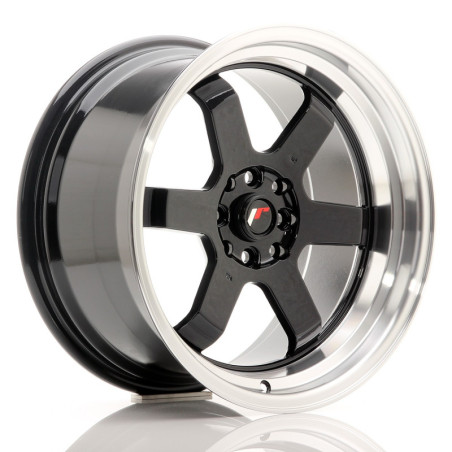 JAPAN RACING JR12 RIM 17X9 ET 25 4X100 4X114.3 CB 73.1 BLACK