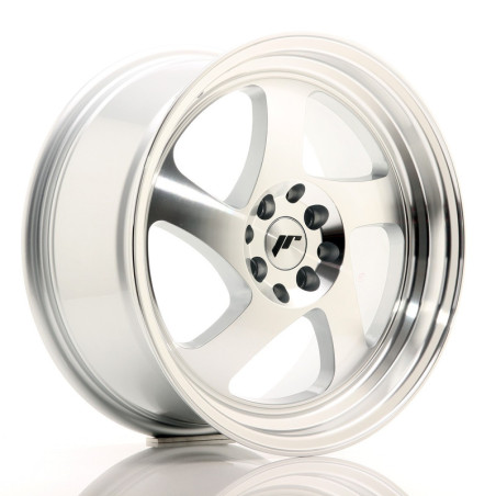 LLANTA JAPAN RACING JR15 17X8 ET 35 4X100 4X114,3 CB 74,1 SILVER