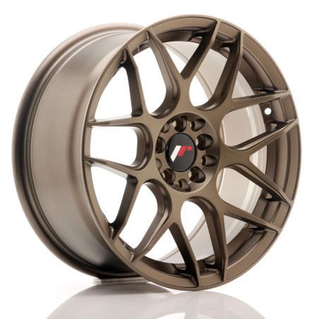 JAPAN RACING RIM JR18 17X8 ET 35 5X100 5X114.3 CB 73.1 BRONZE