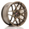 JAPAN RACING RIM JR18 17X8 ET 35 5X100 5X114.3 CB 73.1 BRONZE