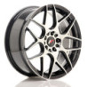 JAPAN RACING JR18 RIM 18X7.5 ET 40 5X112 5X114.3 CB 74.1 BLACK