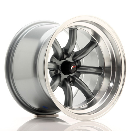 LLANTA JAPAN RACING JR19 15''X10,5 ET -32 4X100 CB 73,1 GUN METAL