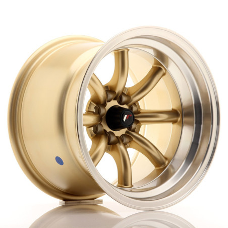 LLANTA JAPAN RACING JR19 15''X10,5 ET -32 4X100 4X114,3 CB 73,1 GOLD