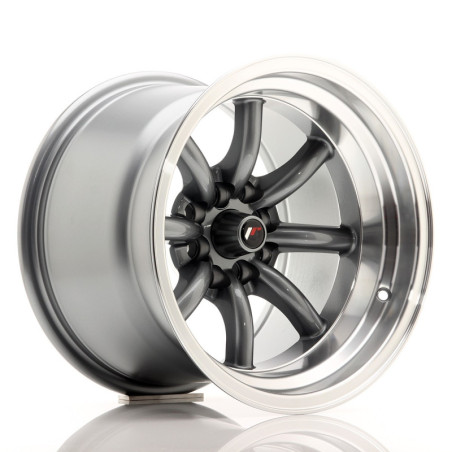 LLANTA JAPAN RACING JR19 15''X10,5 ET -32 4X100 4X114,3 CB 73,1 GUN METAL