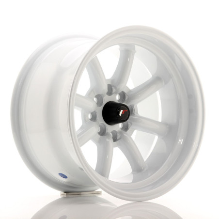 JAPAN RACING JR19 RIM 15&39&39X9 ET -13 4X100 4X114.3 CB 73.1 WHITE