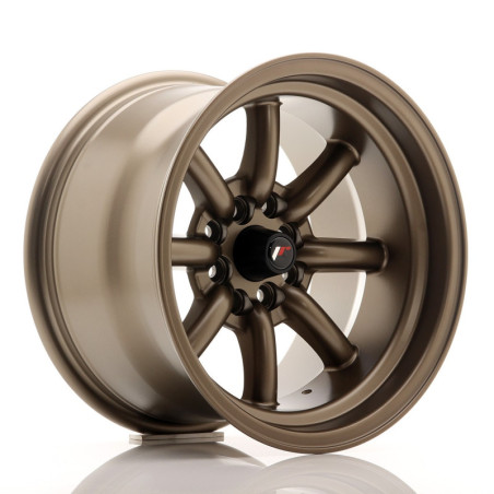 LLANTA JAPAN RACING JR19 15''X9 ET -13 4X100 4X108 CB 73,1 BRONCE