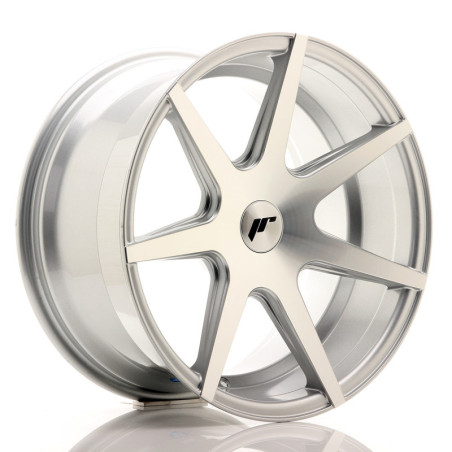 RIM JAPAN RACING JR20 18X9.5 ET BLANK BLANK CB 74.1 SILVER