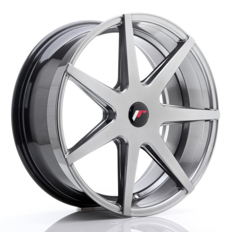 JAPAN RACING JR20 RIM 20X8.5 ET BLANK BLANK CB 74.1 HYPER BLACK