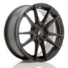 LLANTA JAPAN RACING JR21 17X7 ET 40 4X100 4X114,3 CB 74,1 BLACK