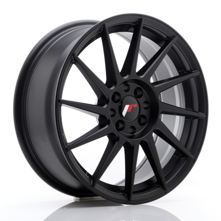 JAPAN RACING RIM JR22 17X7 ET 35 4X114.3 4X100 CB 73.1 BLACK