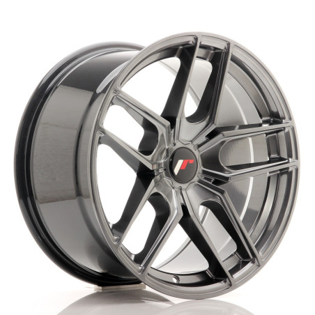 RIM JAPAN RACING JR25 18X9.5 ET BLANK BLANK CB 74.1 HYPER BLACK