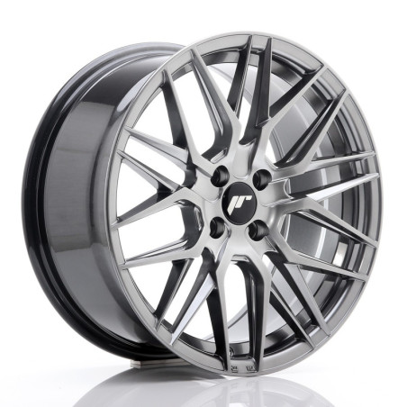 LLANTA JAPAN RACING JR28 17X8 ET 40 4X100 CB 67,1 HIPER NEGRO