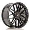 JAPAN RACING JR28 18X8.5 ET BLANK BLANK CB 74.1 BLACK WHEEL