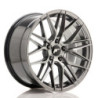 JAPAN RACING RIM JR28 18X9.5 ET 35 5X120 CB 72.6 HYPER BLACK
