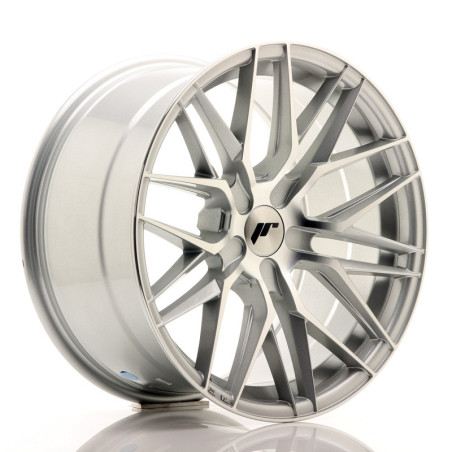 RIM JAPAN RACING JR28 18X9.5 ET BLANK BLANK CB 74.1 SILVER