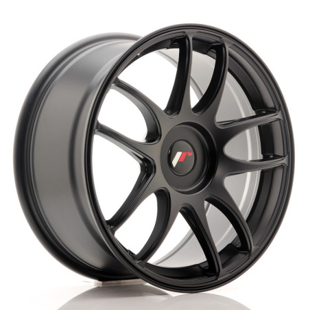 JAPAN RACING JR29 18X8.5 ET BLANK BLANK CB 72.6 BLACK WHEEL