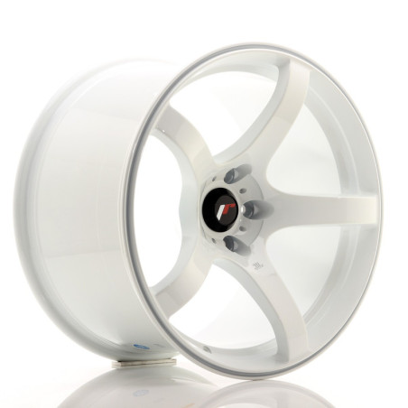 RIM JAPAN RACING JR32 18X10.5 ET 22 5X114.3 CB 74.1 WHITE