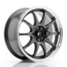 LLANTA JAPAN RACING JR5 16X7 ET 30 4X100 4X108 CB 73,1 GUN METAL
