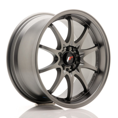 JAPAN RACING JR5 RIM 17X8.5 ET 35 5X100 5X114.3 CB 73.1 GUN METAL