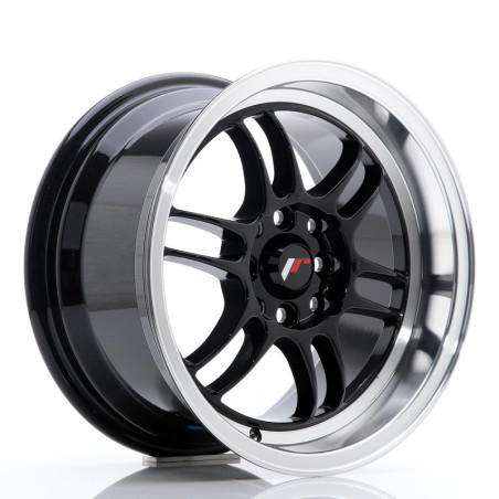 LLANTA JAPAN RACING JR7 15''X8 ET 35 4X100 4X114,3 CB 73,1 NEGRO