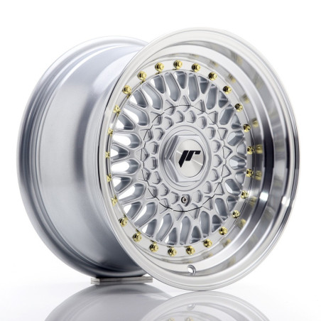 LLANTA JAPAN RACING JR9 15''X8 ET 20 4X100 4X108 CB 74,1 SILVER