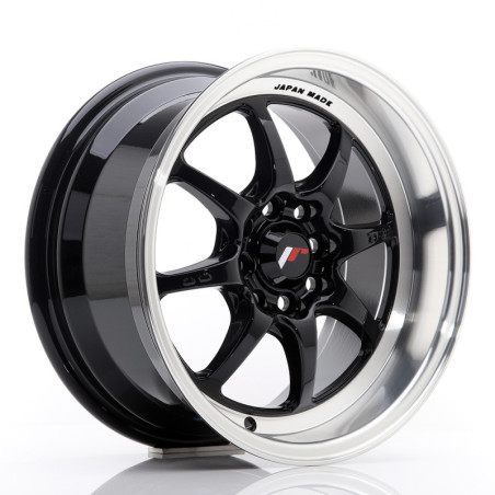 LLANTA JAPAN RACING TFII 15''X7,5 ET 10 4X100 4X114,3 CB 73,1 BLACK