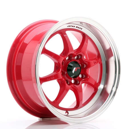 LLANTA JAPAN RACING TFII 15''X7,5 ET 30 4X100 4X114,3 CB 73,1 RED