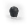 Round black leather gear knob | OCC Motorsport