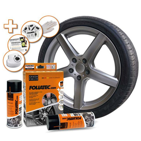 FOLIATEC LIQUID RUBBER GUNMETAL GRAY 1 X 400 ML