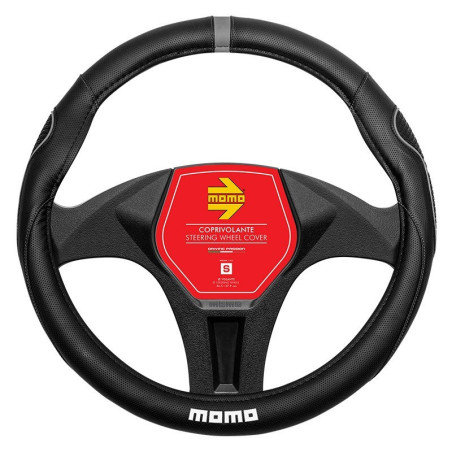 Funda volante MOMO Supergrip negro/gris | OCC Sport