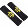 SET ALMOHADILLAS MOMO CINTURON COCHE NEGRO/AMARILLO