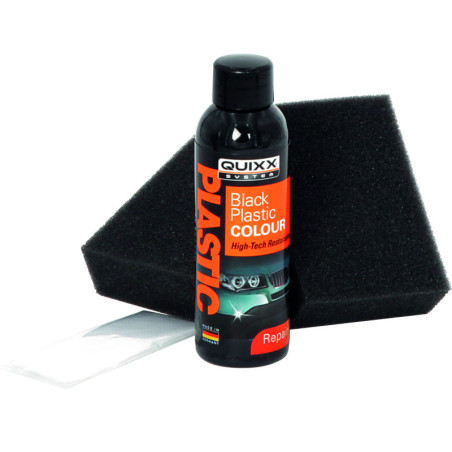 QUIXX NEGRO PLÁSTICOS CON COLOR / BLACK PLASTIC COLOUR