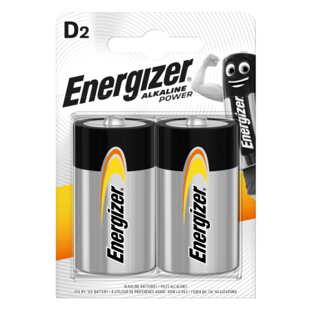 ENERGIZER ALCALINA POWER LR20 (D) BL2