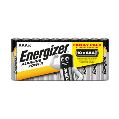 ENERGIZER POWER LR03 FAMILY PACK S/G 10
