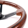 VOLANTE SEMIDESPLAZADO MOD. CLASSIC MADERA BRAZOS NEGROS OCC MOTORSPORT