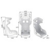 RACING SEAT OMP HTE EVO FIA 8855-1999 BLACK