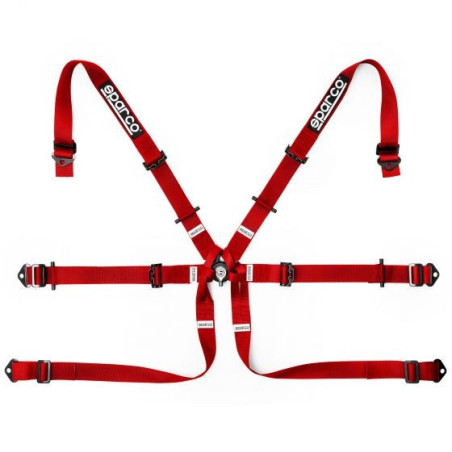 6PT P-2&quot FORMULA RED HARNESS