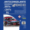 ANTICONGELANTE AMARILLO G12 -34ºC 50% 5 LITROS