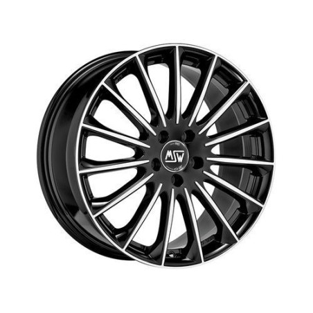 LLANTA MERCEDES MSW 30 9,5x20 ET50 5x112 73 NEGRO PULIDO(GBFP)