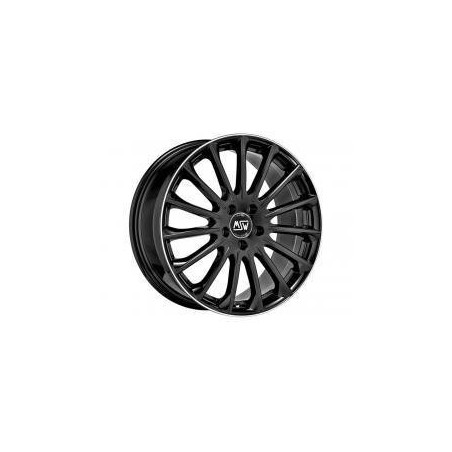 RIM MSW MSW 30 8,5x20 ET20 5x112 73 GLOSSY BLACK+DIAMOND LIP