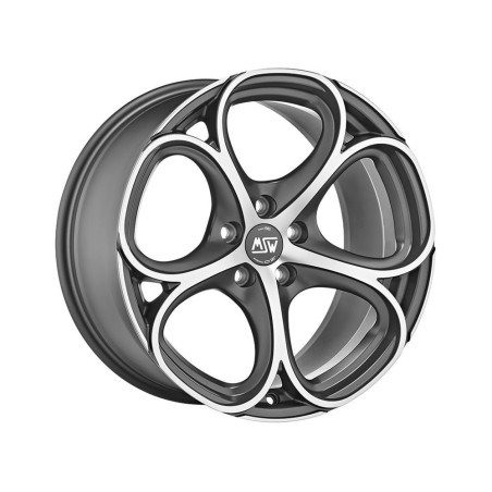 LLANTA MSW MSW 82 9x20 ET25 5x112 73 PLATA METAL MATE PULIDO (MGMFP)