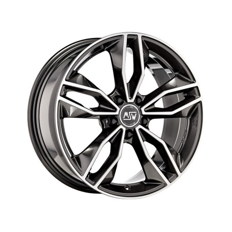 RIM MSW MSW 71 7.5x17 ET38 5x108 73 POLISHED GLOSSY DARK GRAY