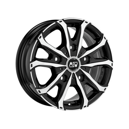 RIM MSW MSW 48 VAN 6.5x16 ET55 5x130 78.1 POLISHED BLACK (GBFP)