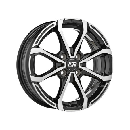 LLANTA MSW MSW X4 7x16 ET37 4x108 63,34 NEGRO PULIDO (GBFP)