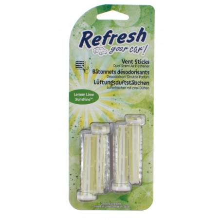 VENT STICKS AMBIENTADOR LEMON LIME SUNSHINE
