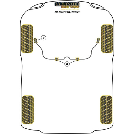 DELANTERO BARRA ESTABILIZADORA SILENTBLOCK INTERIOR 16MM